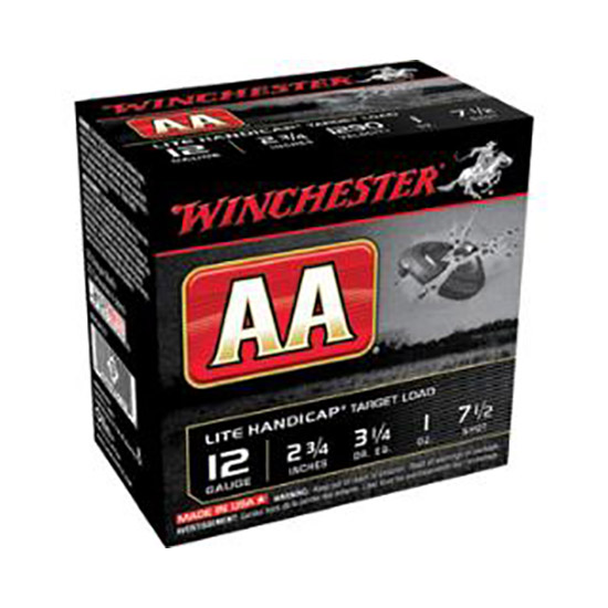 WIN AA LITE HANDICAP 12GA 1OZ #7.5 25/10 - Sale